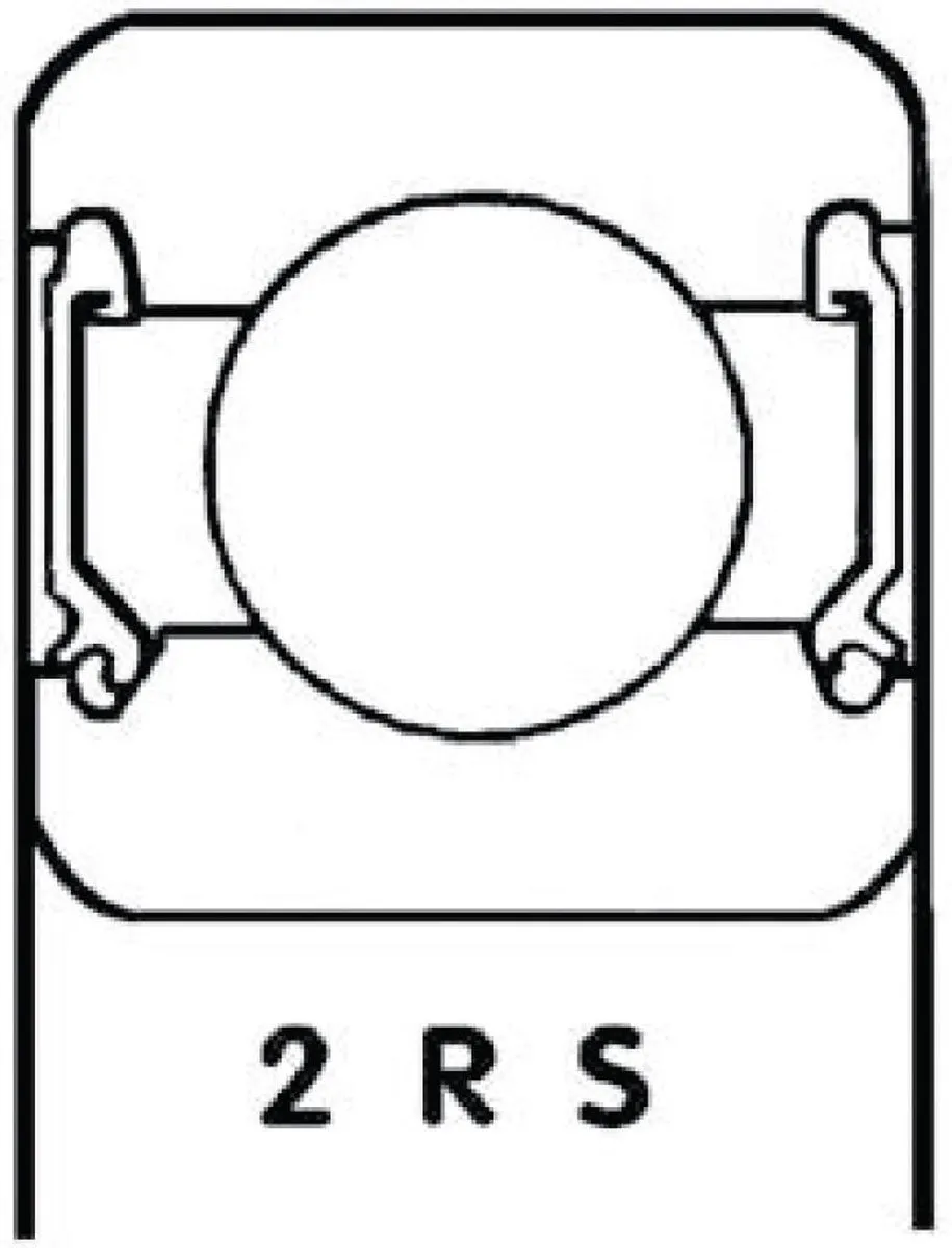 Bearing Original Part Number 608 2RS1-C3