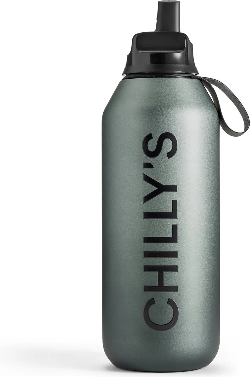 Chilly's Series 2 - Drinkfles - Thermosfles - 500ml - Slate