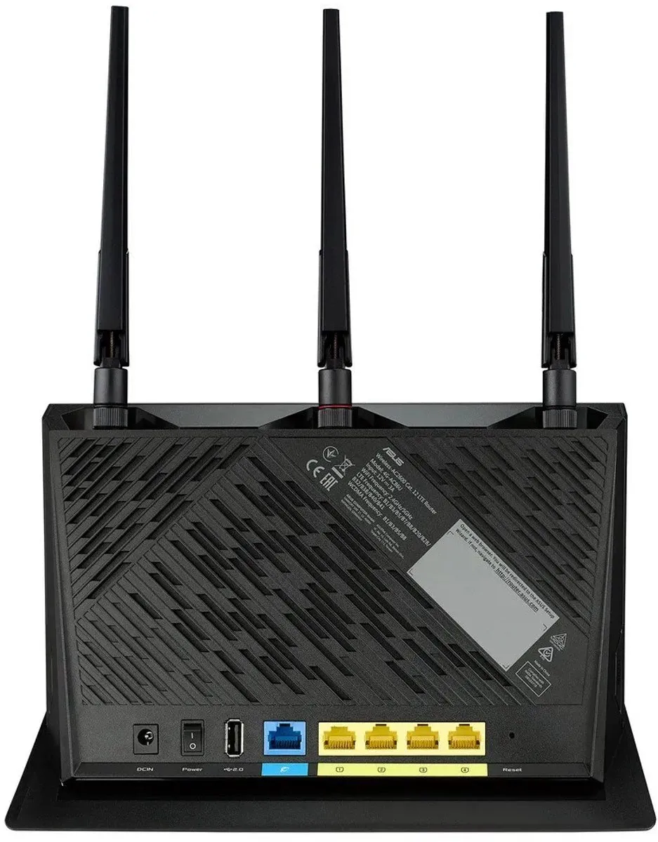 ASUS 4G-AC86U Draadloze Router - Dual-band Zwart