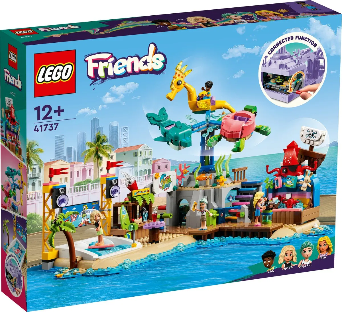LEGO Friends Strandpretpark Geavanceerde Kermis Bouwset 41737 - Meerkleurig - afbeelding 6 van 6