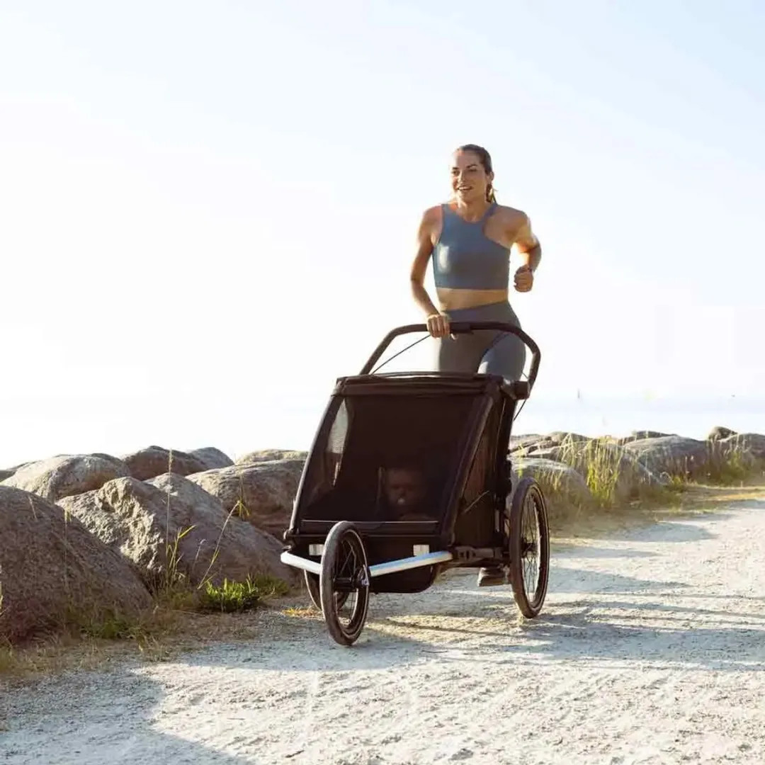 Thule Chariot 2 Joggingset - Zilver/Black