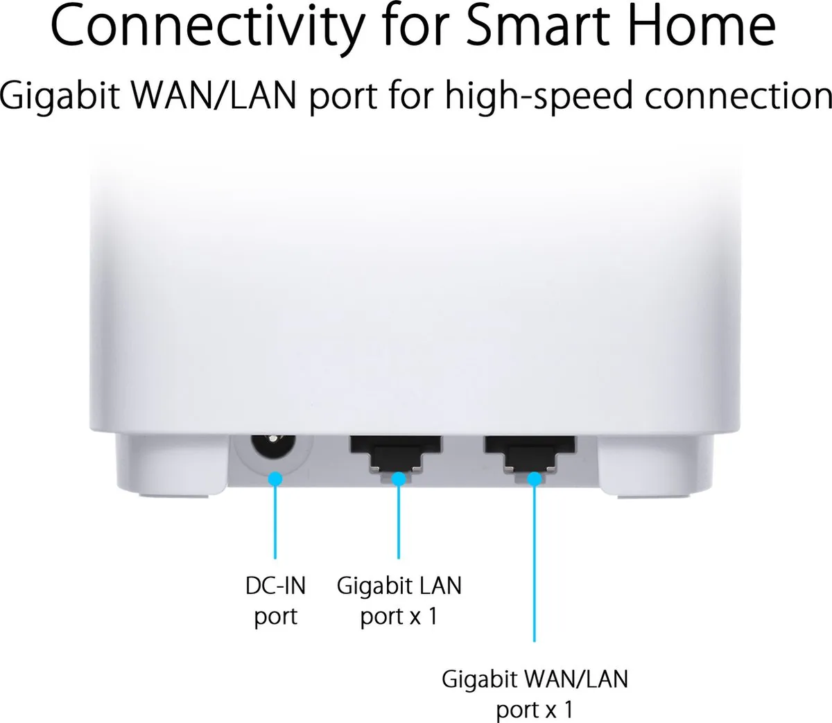 ASUS ZenWiFi XD4 Plus Mesh WiFi 3-pack - Zwart