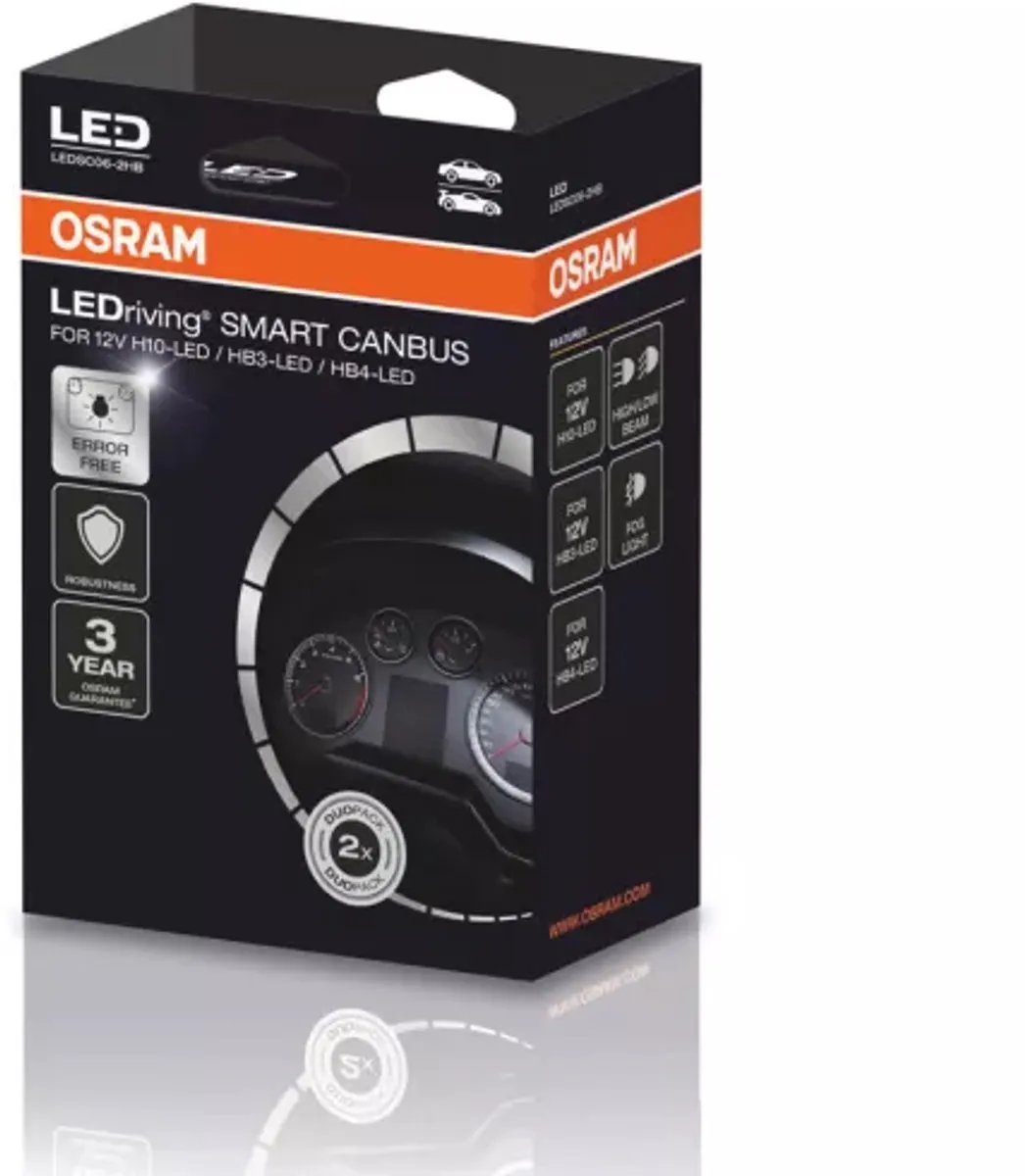 Osram LEDriving Smart Canbus LEDSC06-2HB H10/HB3/HB4