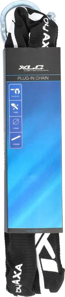 Axa XLC Fantomas Insteekketting 120 cm + Axa Zadeltas