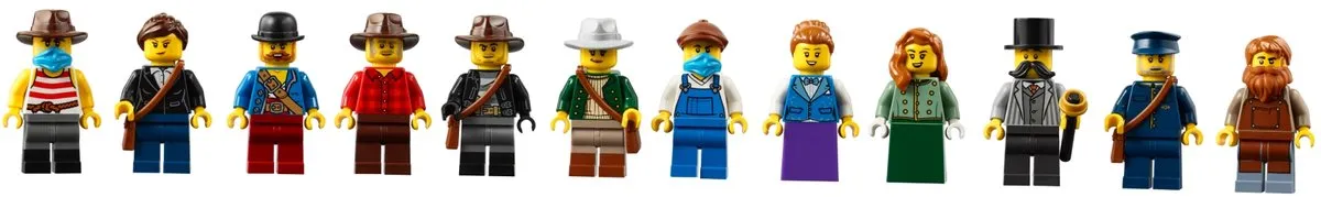 LEGO Wild West Trein 910044 - 3192 Stukken - 12 Minifiguren