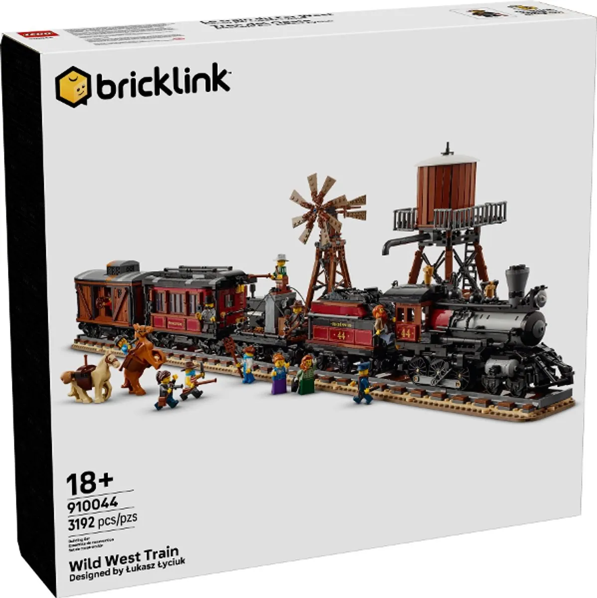 LEGO Wild West Trein 910044 - 3192 Stukken - 12 Minifiguren