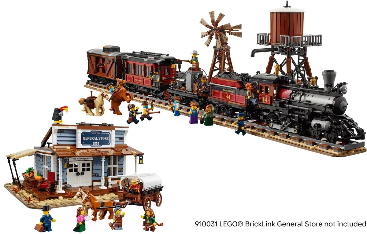 LEGO Wild West Trein 910044 - 3192 Stukken - 12 Minifiguren