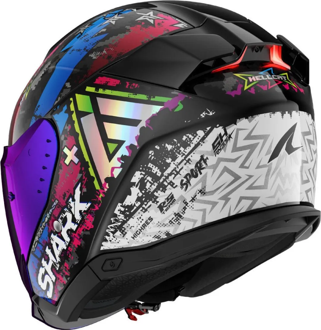 Shark Skwal i3 Jet Hellcat Helm - Maat L - Zwart