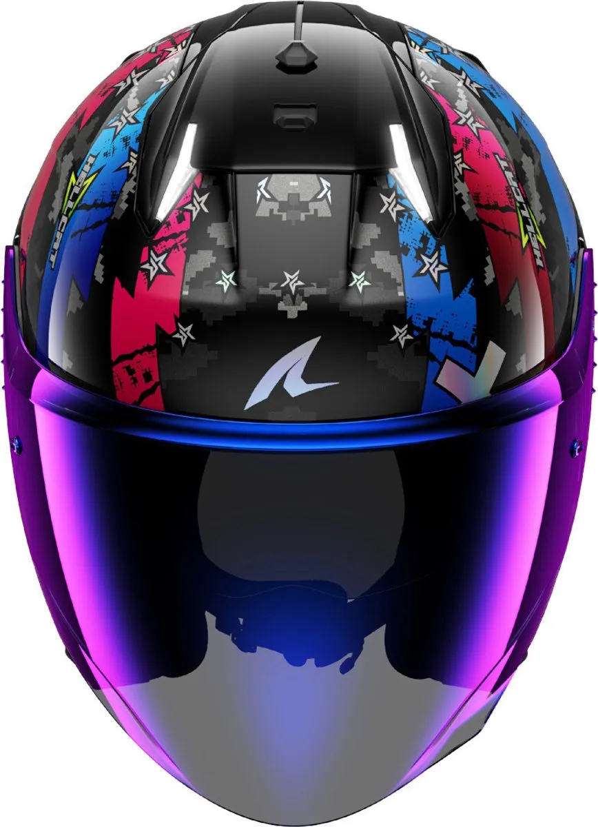 Shark Skwal i3 Jet Hellcat Helm - Maat L - Zwart