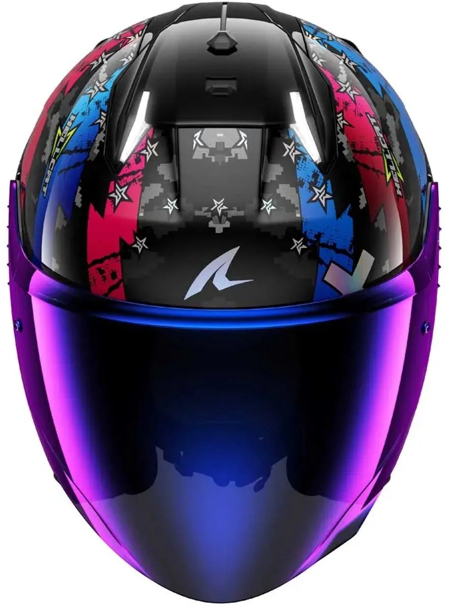 Shark Skwal i3 Jet Hellcat Helm - Maat L - Zwart