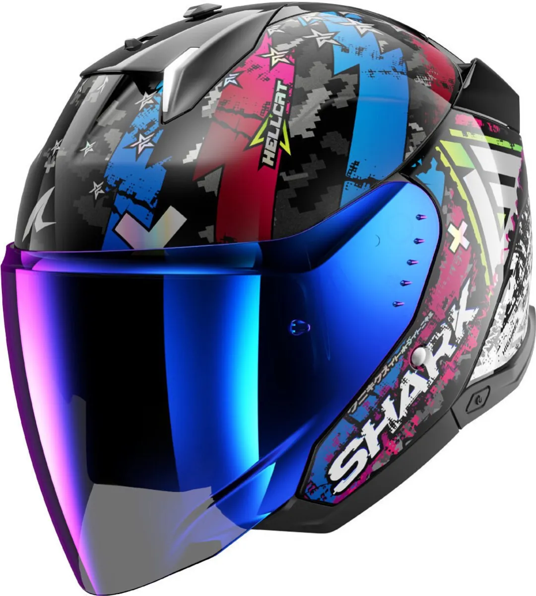 Shark Skwal i3 Jet Hellcat Helm