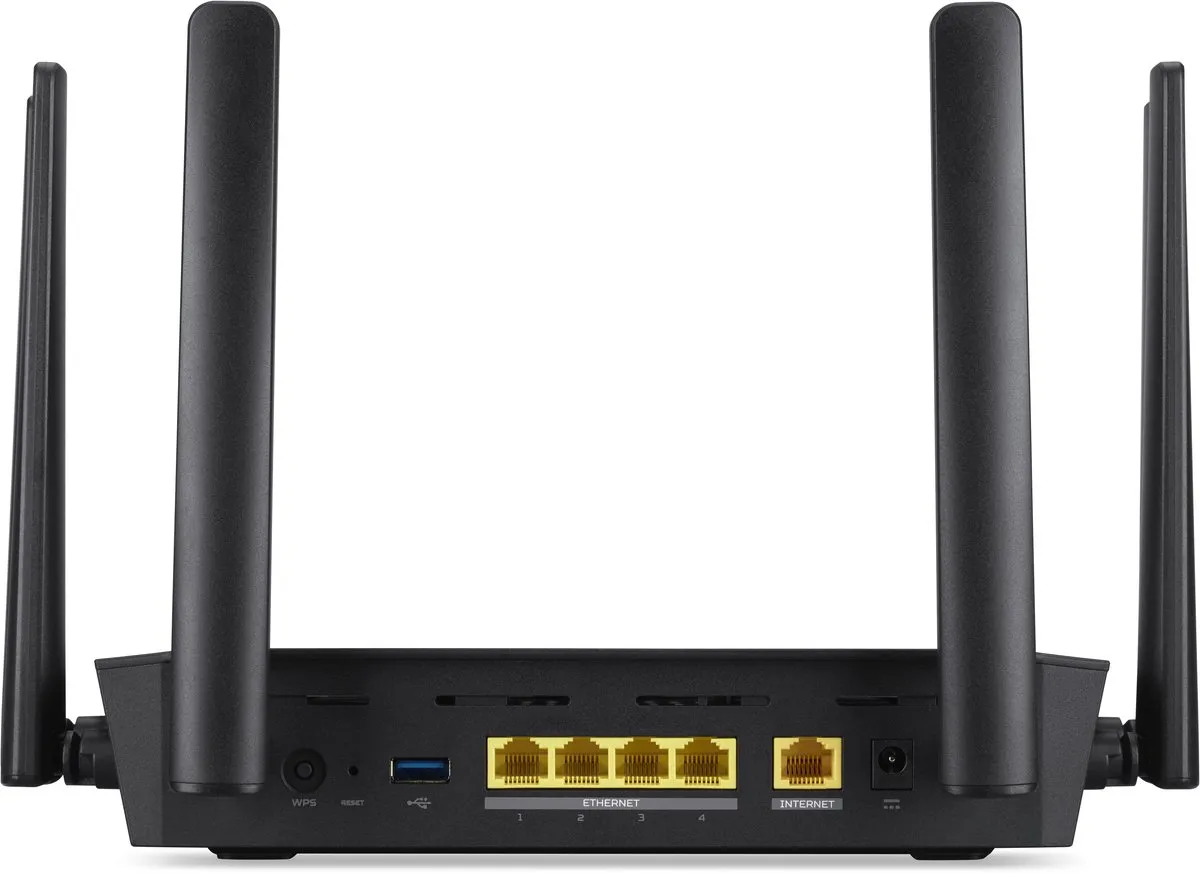 Acer Predator Connect W6x Gaming Router - Zwart