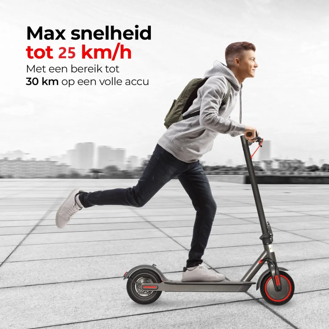Stay-on LadPed Elektrische Step 350W - 25km/u - Inklapbaar - Laped + Slot