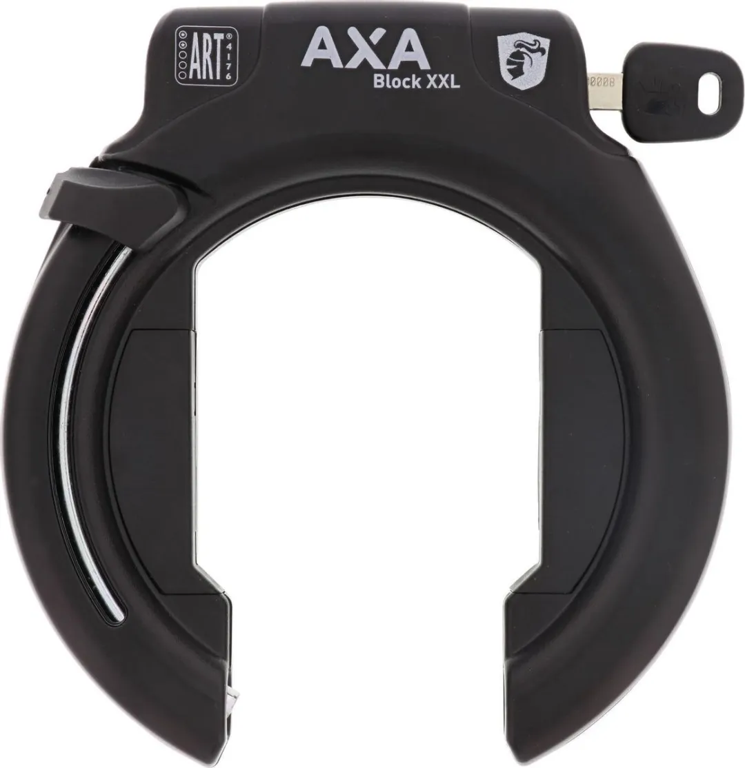Axa Ringslot Block XXL - Zwart
