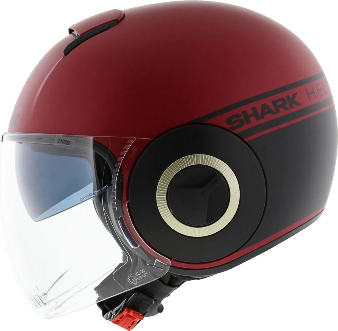 Shark Nano Jethelm Street Neon - Rood XS