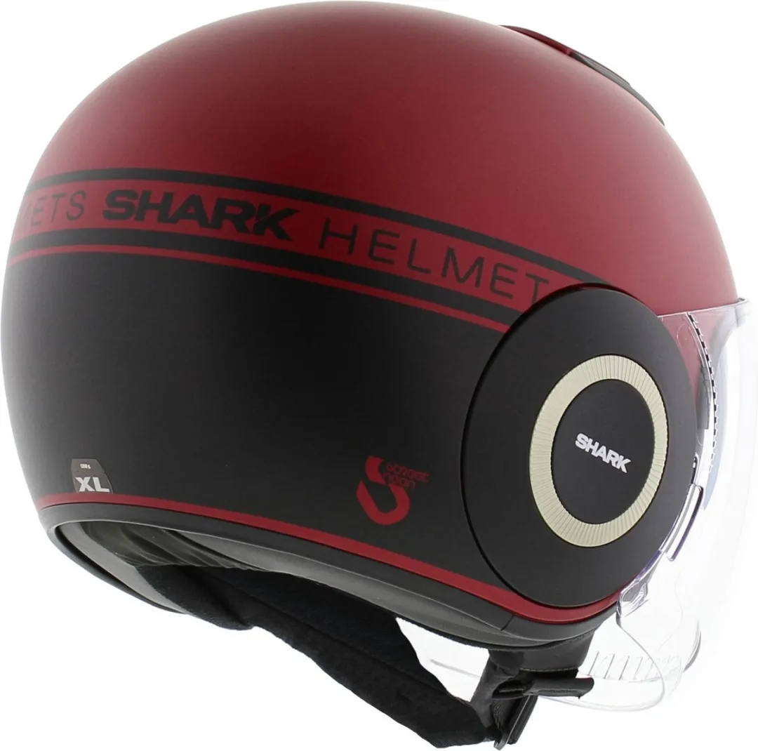 Shark Nano Jethelm Street Neon - Rood XS