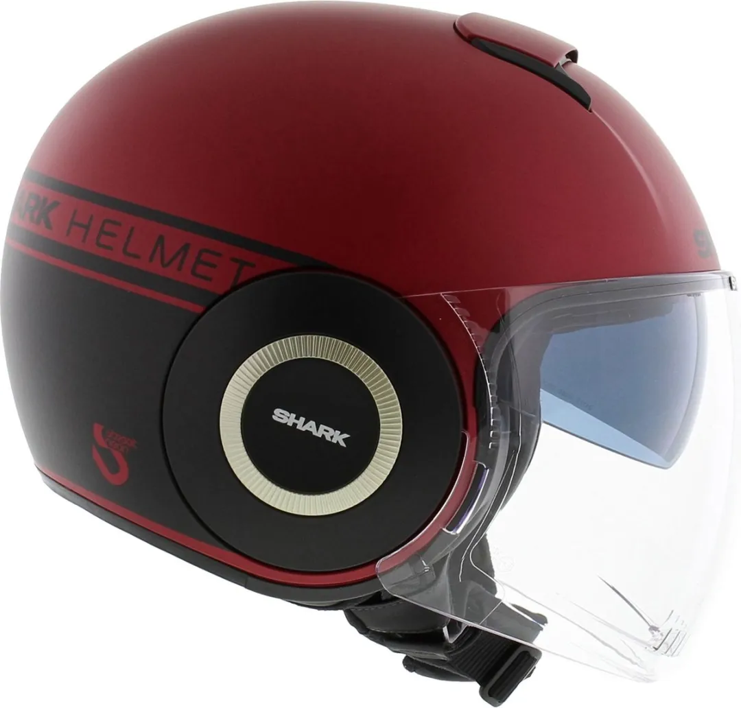 Shark Nano Jethelm Street Neon - Rood XS - afbeelding 6 van 6