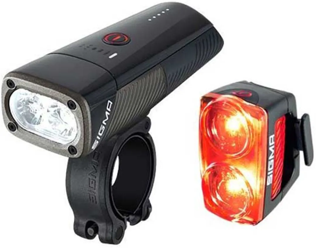 Sigma Buster Lichtset 1600/150 Lumen - Zwart