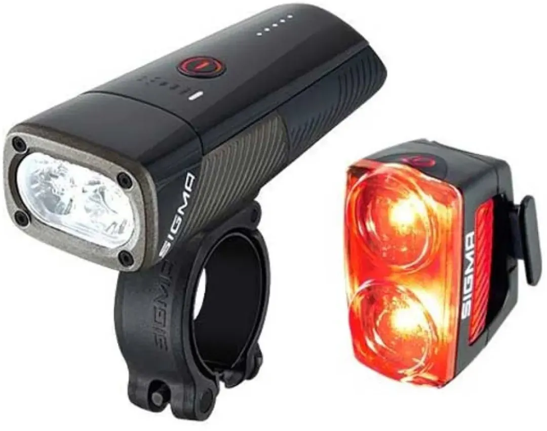Sigma Buster Lichtset 1600/150 Lumen - Zwart