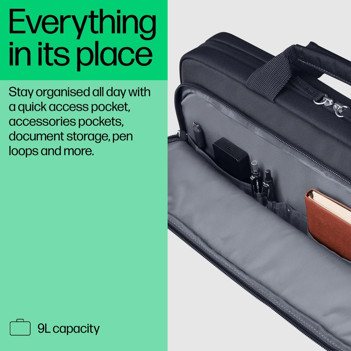 HP Everyday Odyssey Gray Laptoptas 14 inch - 4 Vakken