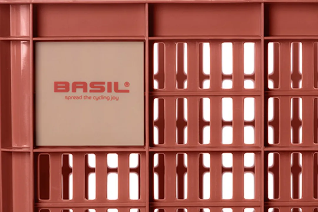 Basil Fietskrat M - 35L - Rood