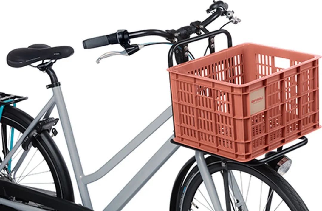 Basil Fietskrat M - 35L - Rood