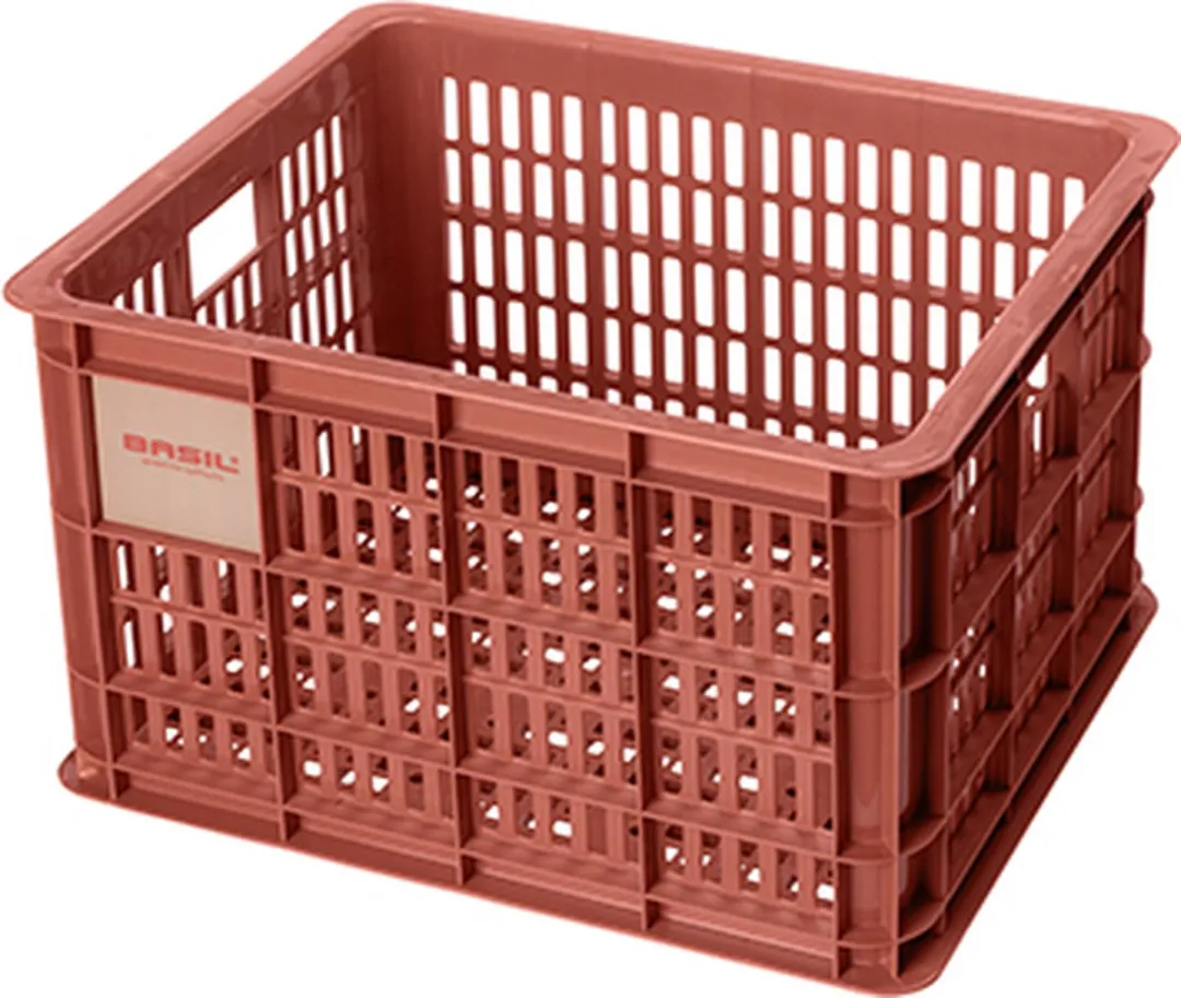 Basil Fietskrat M - 35L - Rood