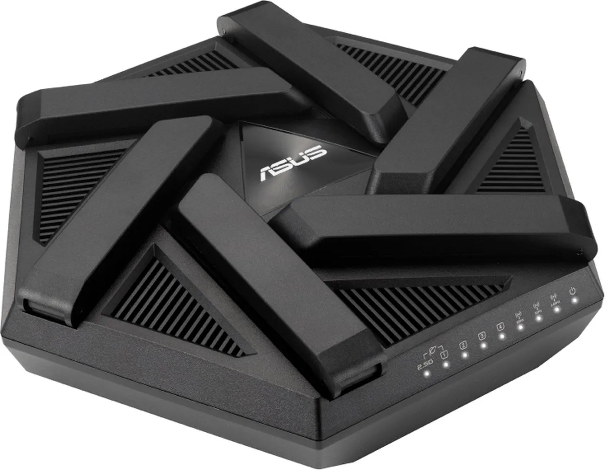 ASUS RT-AXE7800 Tri-Band WiFi 6E Router - Zwart