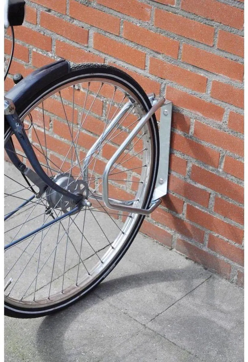Dunlop Fietsenrek 3x - 1 Fiets - Zilver