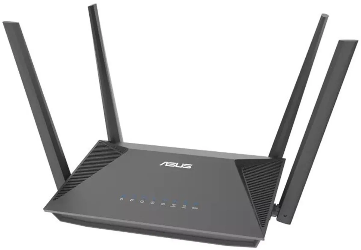 ASUS RT-AX52 WiFi 6 Router - 1800 Mbps - Zwart