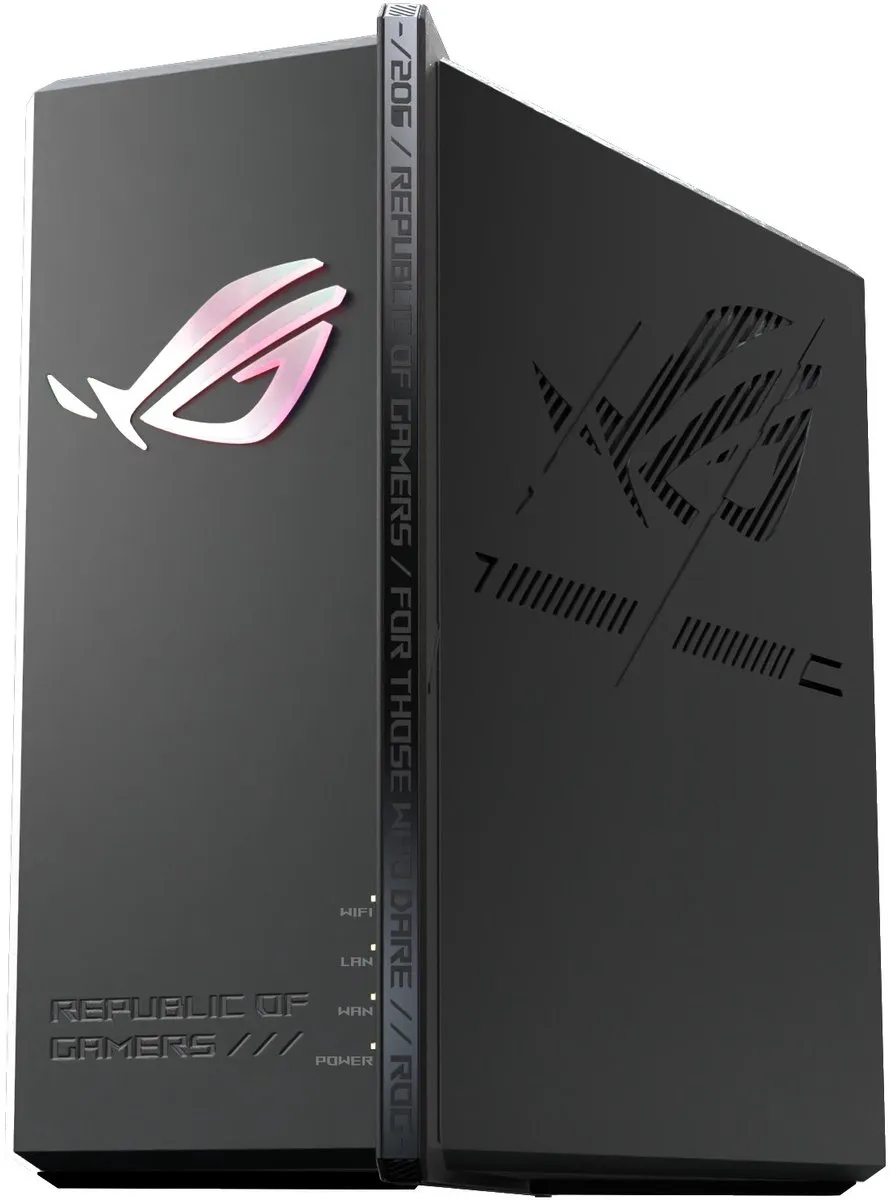 ASUS ROG Strix GS-BE18000 Tri-Band WiFi 7 Router - 8x Ethernet - Zwart