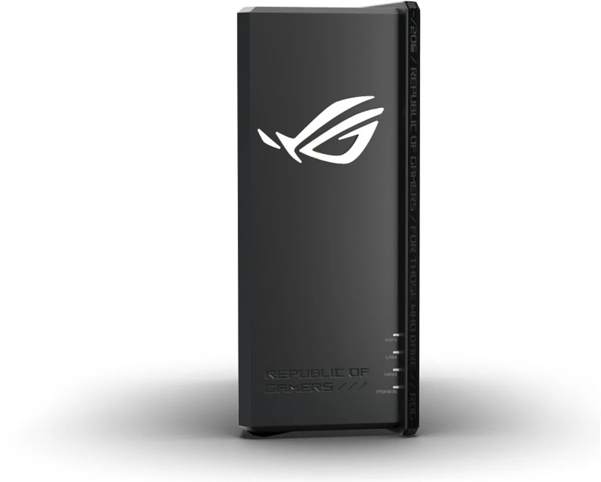 ASUS ROG Strix GS-BE18000 Tri-Band WiFi 7 Router - 8x Ethernet - Zwart