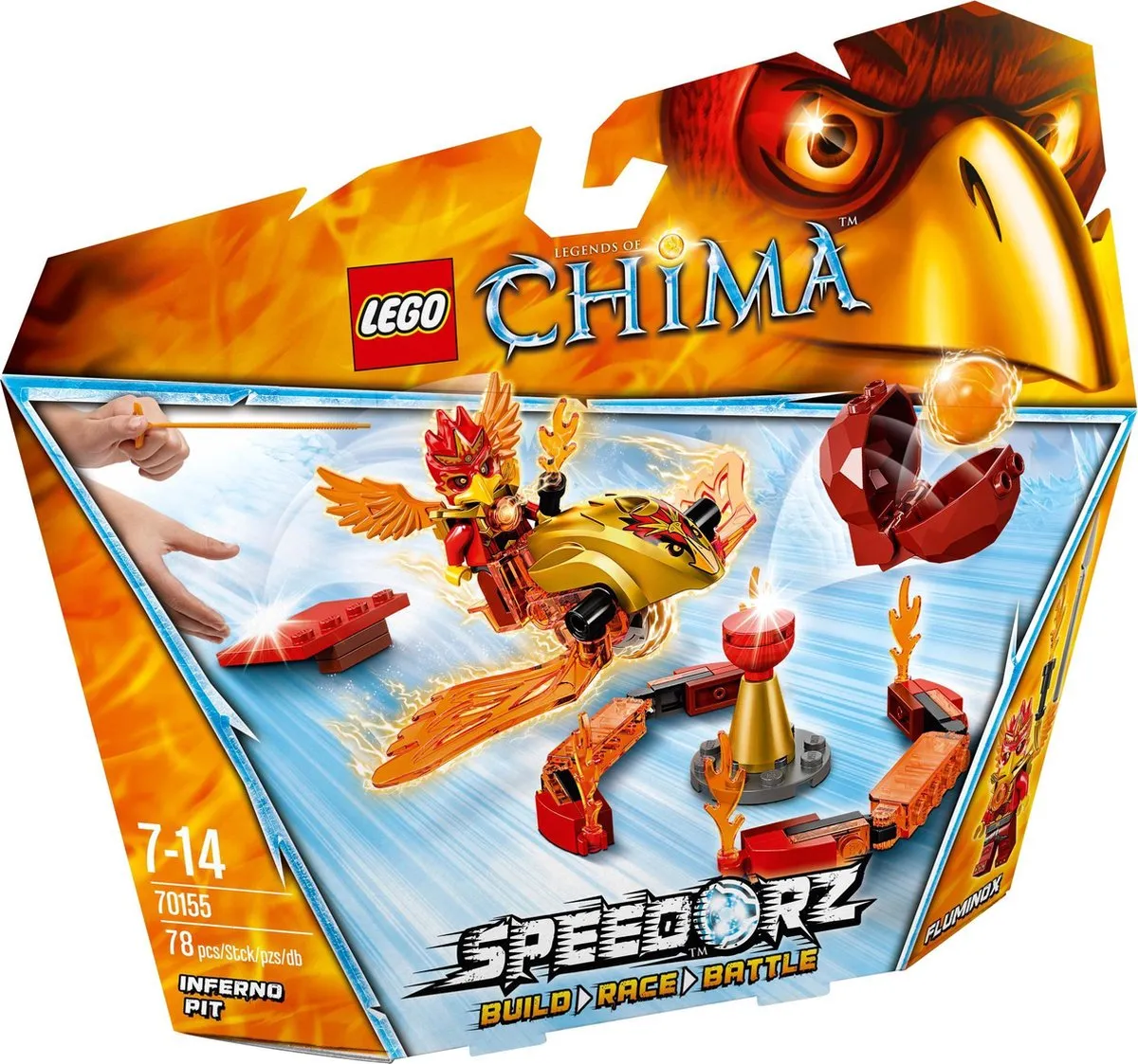 LEGO Chima Vlammenkuil 70155