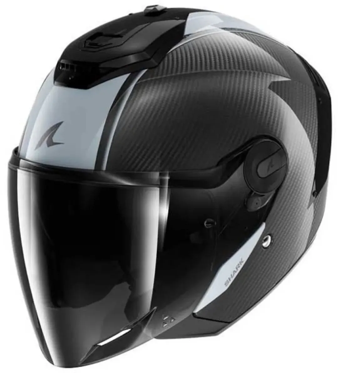Shark RS Jet Carbon Blank Open Helm - S - afbeelding 6 van 6