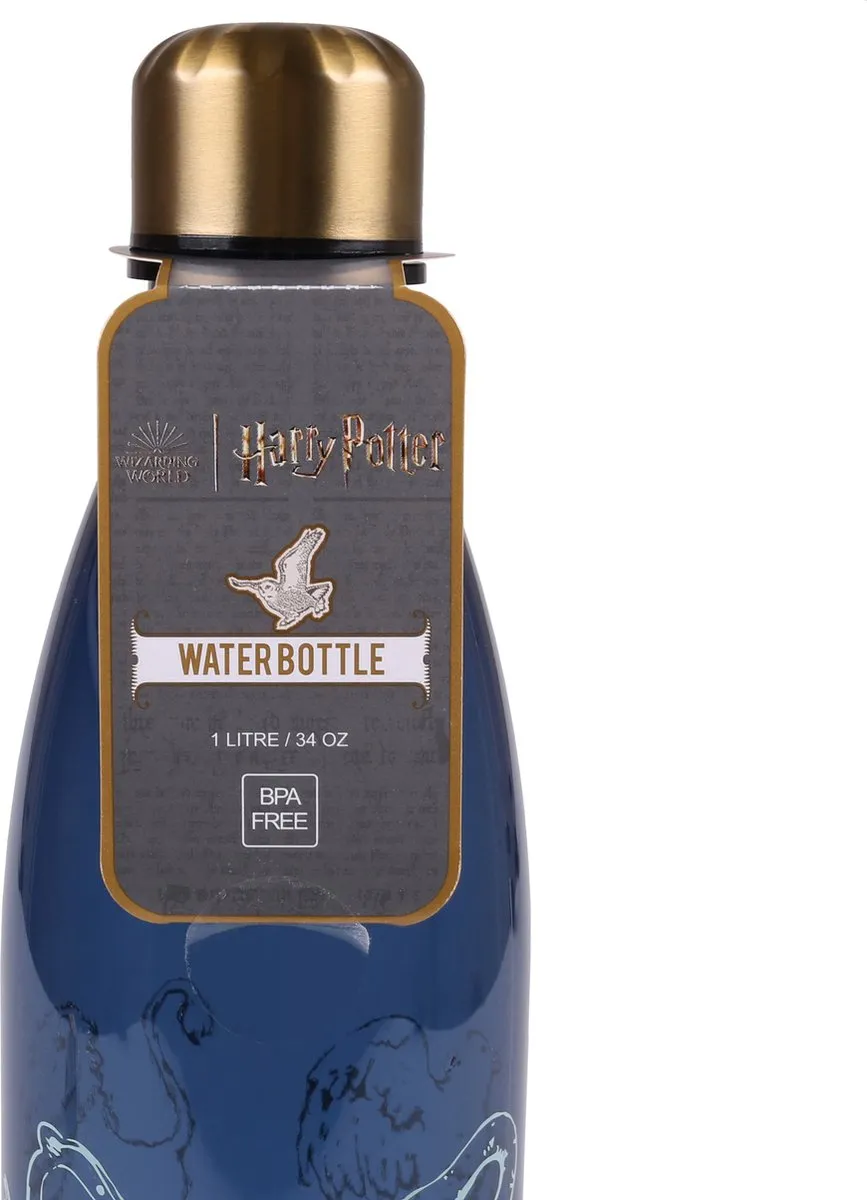 Harry Potter Zweinstein Fles 1L - Blauw - afbeelding 4 van 4