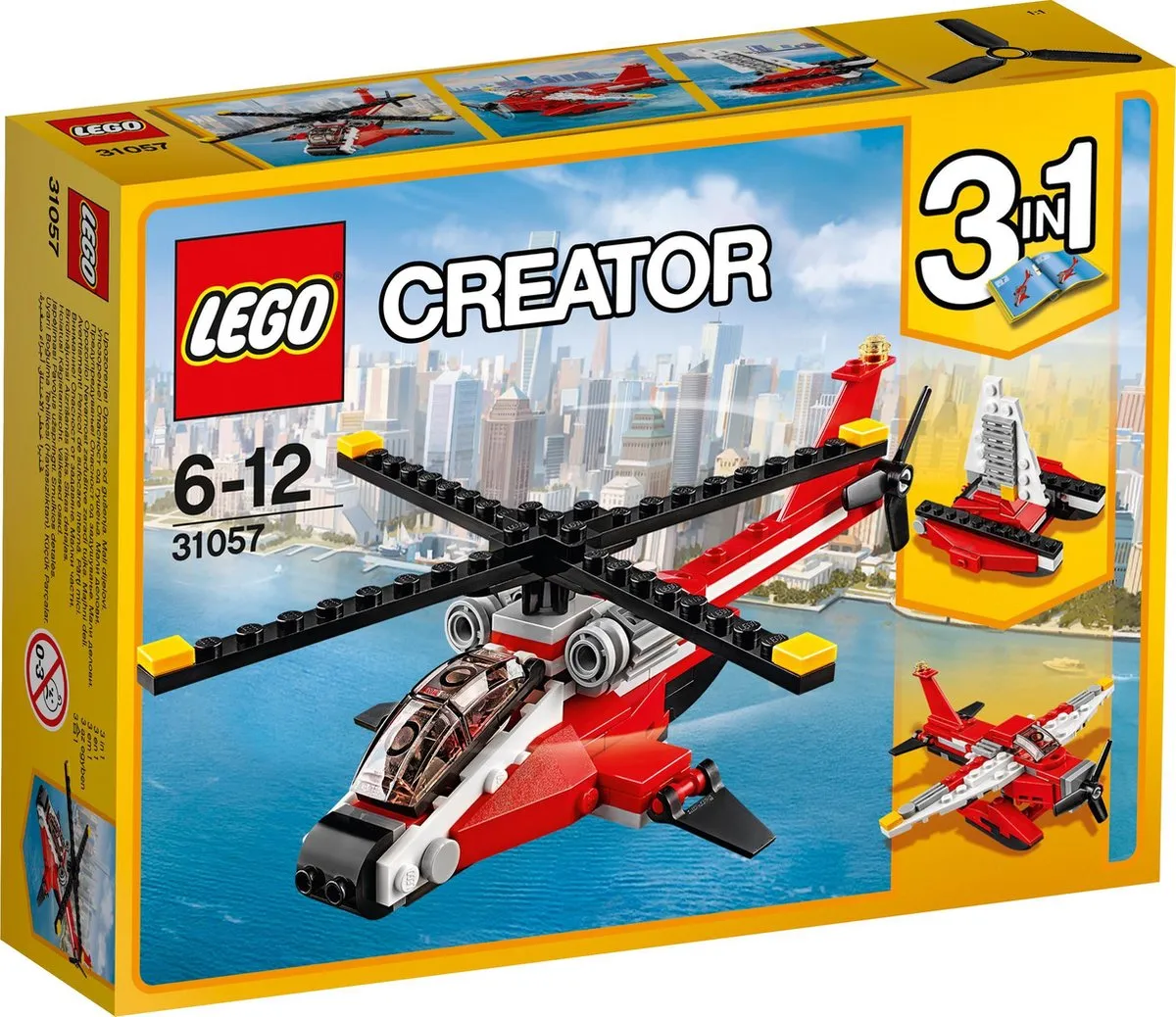 LEGO Creator Rode Helikopter 31057