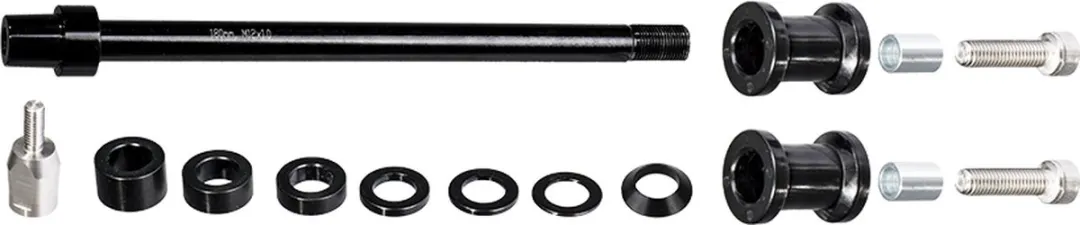 Topeak Journey Steekassenkit M12 x 1,0 - Zwart