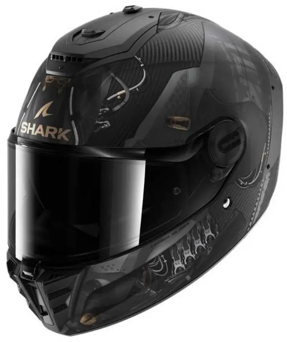Shark Spartan RS Carbon Xbot Mat Carbon DAC Integraalhelm - XL - afbeelding 6 van 6