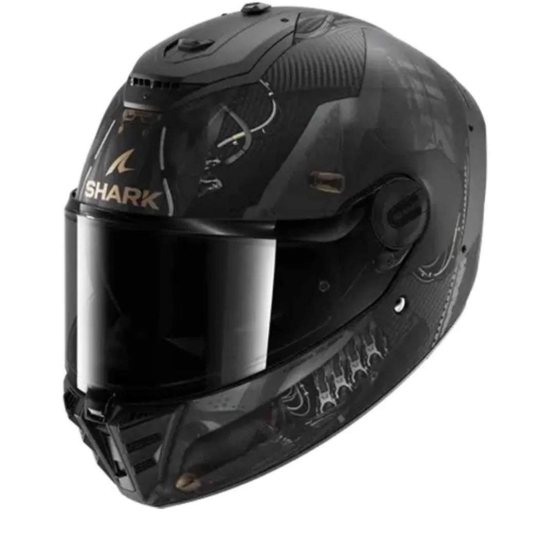 Shark Spartan RS Carbon Xbot Mat Carbon DAC Integraalhelm