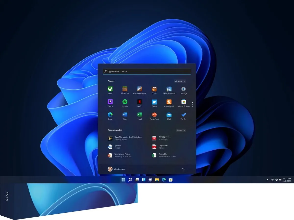 Microsoft Windows 11 Pro HAV-00162 - 1 Apparaat