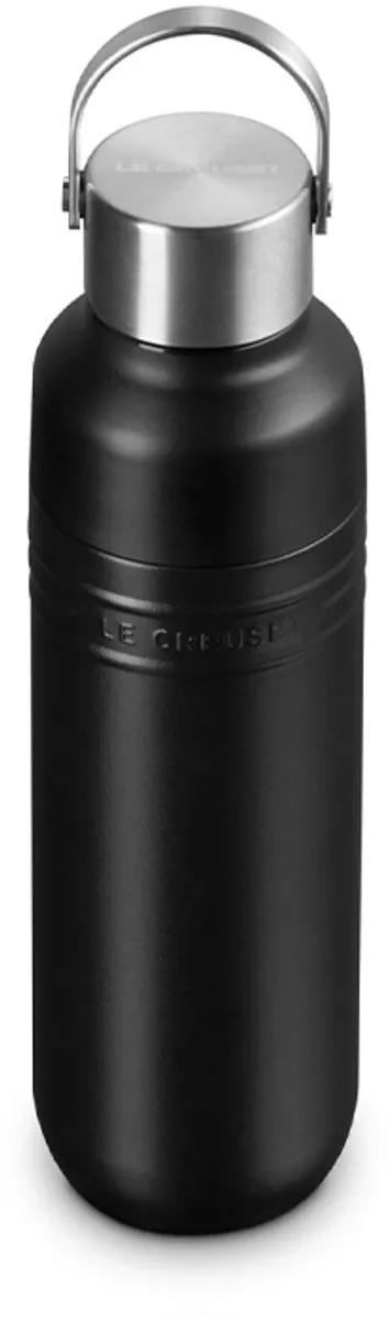 Le Creuset Drinkfles On The Go 0,5L - Mat Zwart
