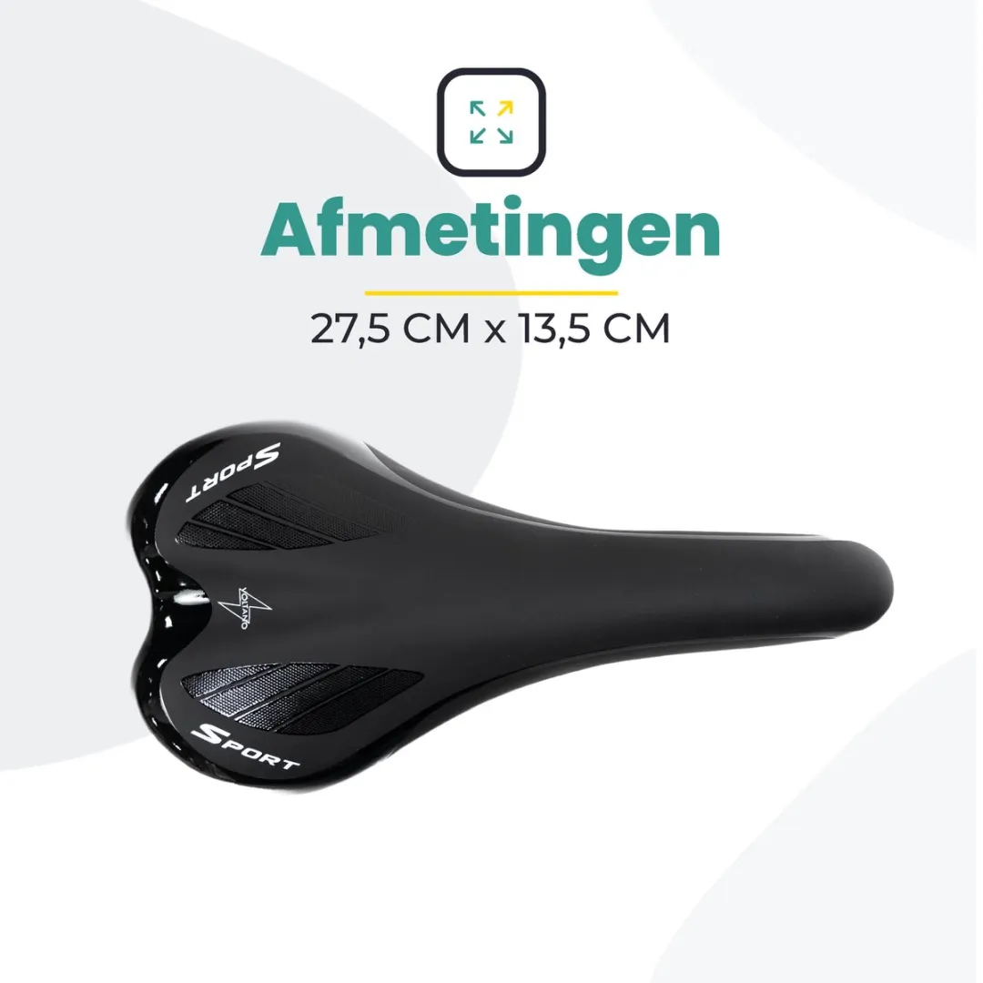 Voltano Race MTB Fietszadel - Zwart - afbeelding 6 van 6