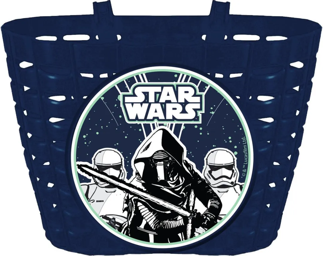Marvel Star Wars First Order Fietsmand 20cm - Donkerblauw