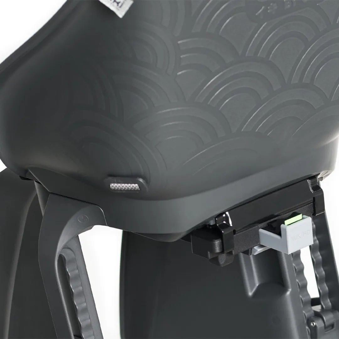 Urban Iki Fietsstoeltje Achter Ta–ke MIK HD - Bincho Black/Kurumi Brown