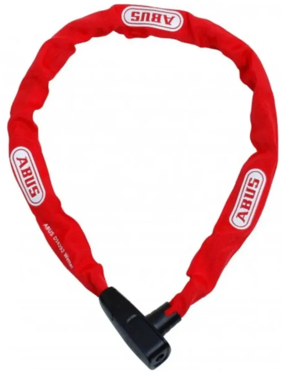 ABUS Kettingslot 85cm Rood