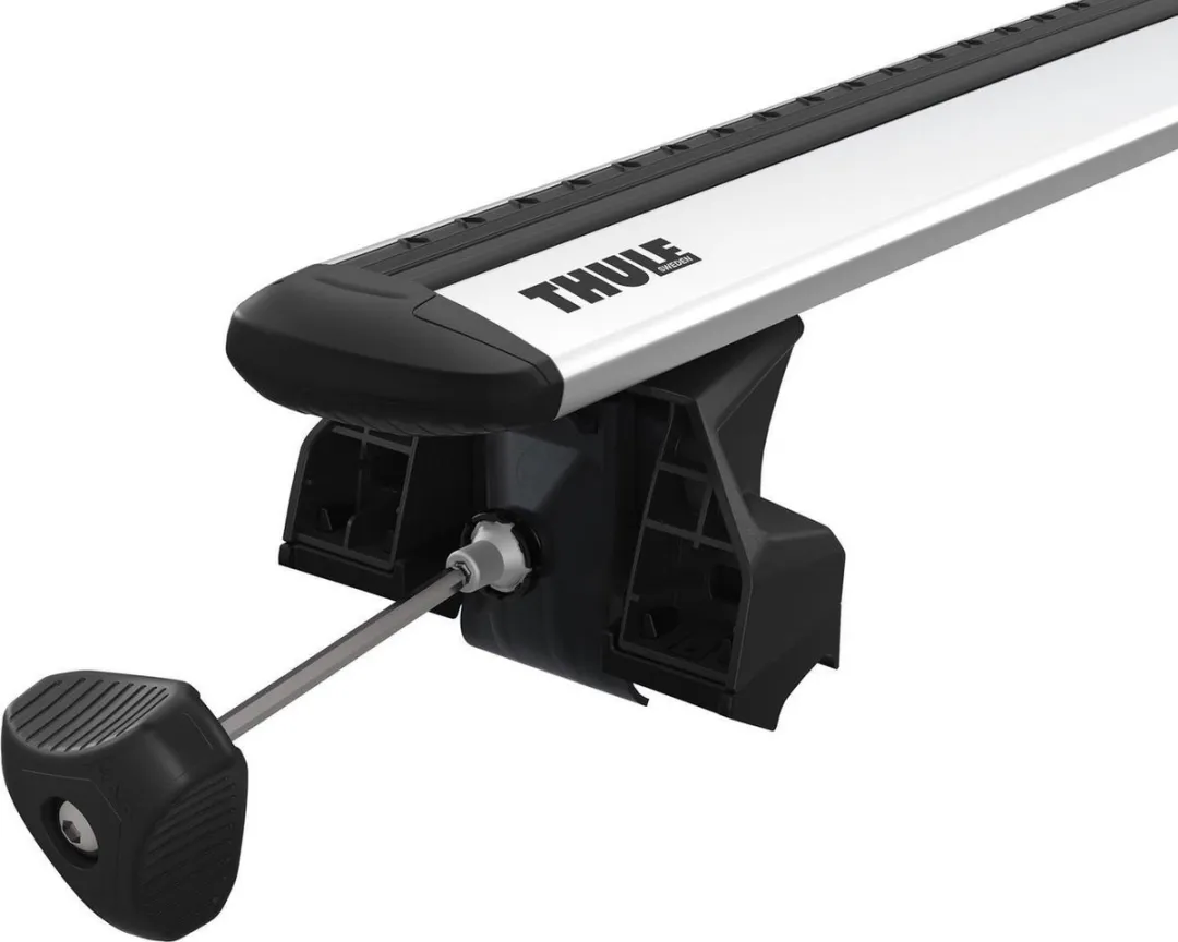 Thule Flush Rail Evo 710600 Dakdragervoeten - 75 kg - Zwart