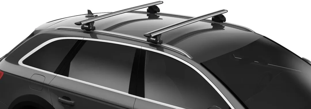 Thule Flush Rail Evo 710600 Dakdragervoeten - 75 kg - Zwart