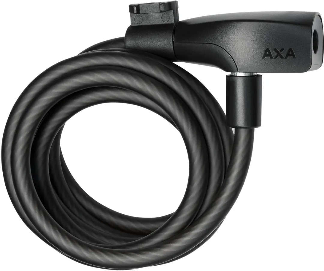 AXA Resolute 8/180 Kabelslot 180cm - 8mm - Matzwart