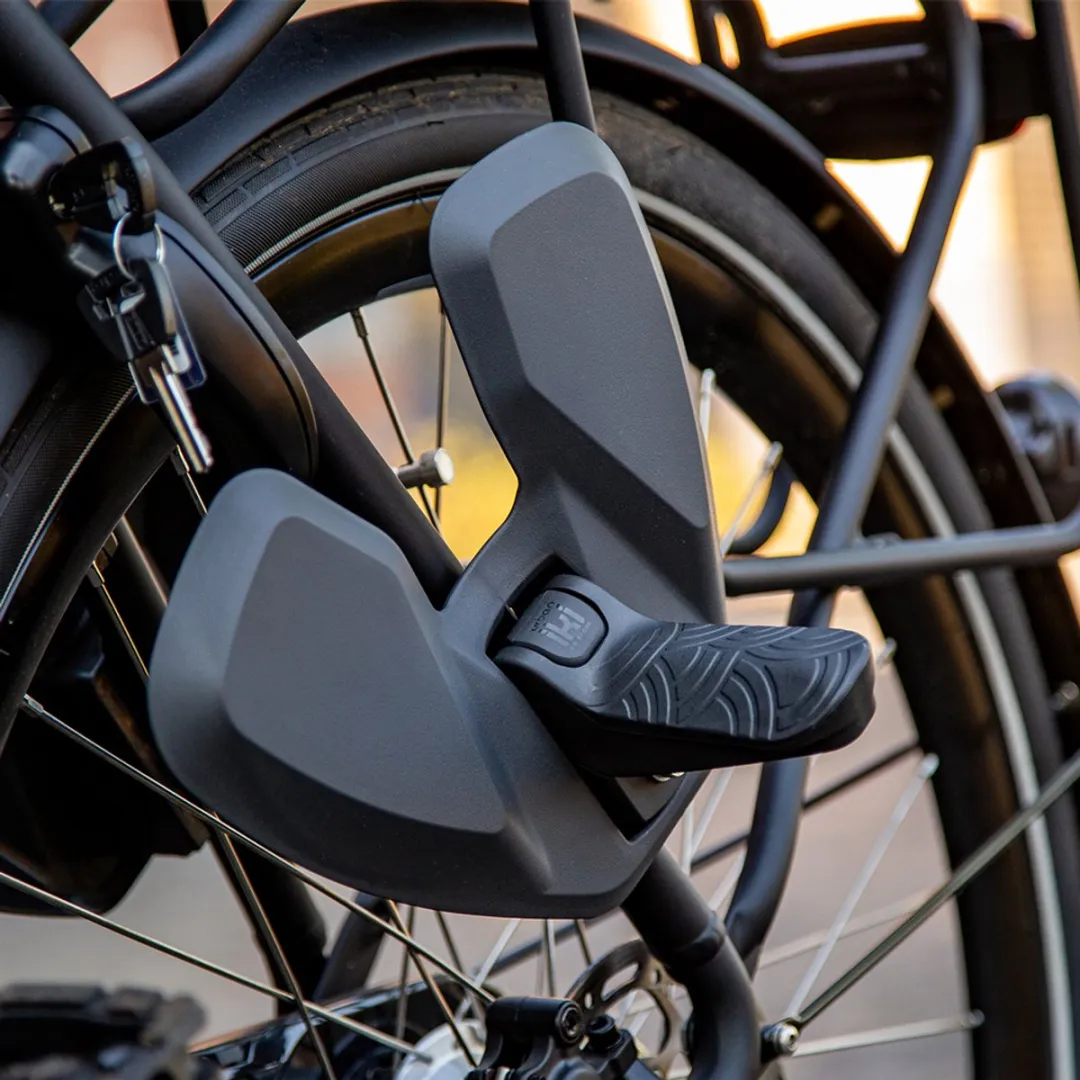 Urban Iki Junior Fietszitje Bincho Black - Zonder Montagekader
