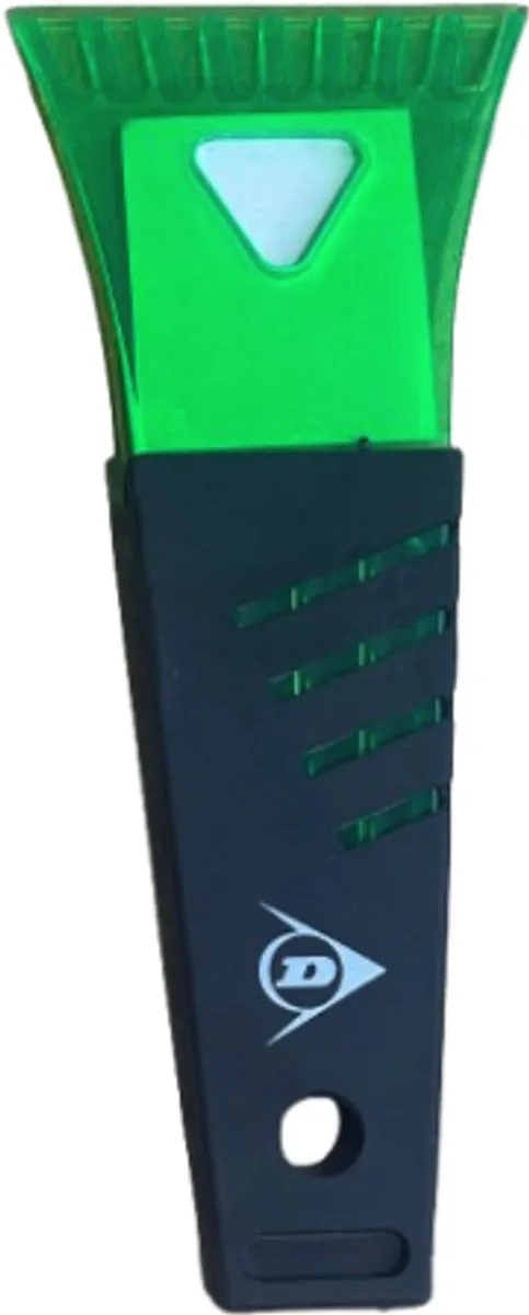 Dunlop IJskrabber Set - 4 Stuks - Geel/Blauw/ Groen/Rood